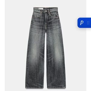 Zara TRF EXTRA WIDE LEG HIGH-WAIST JEANS